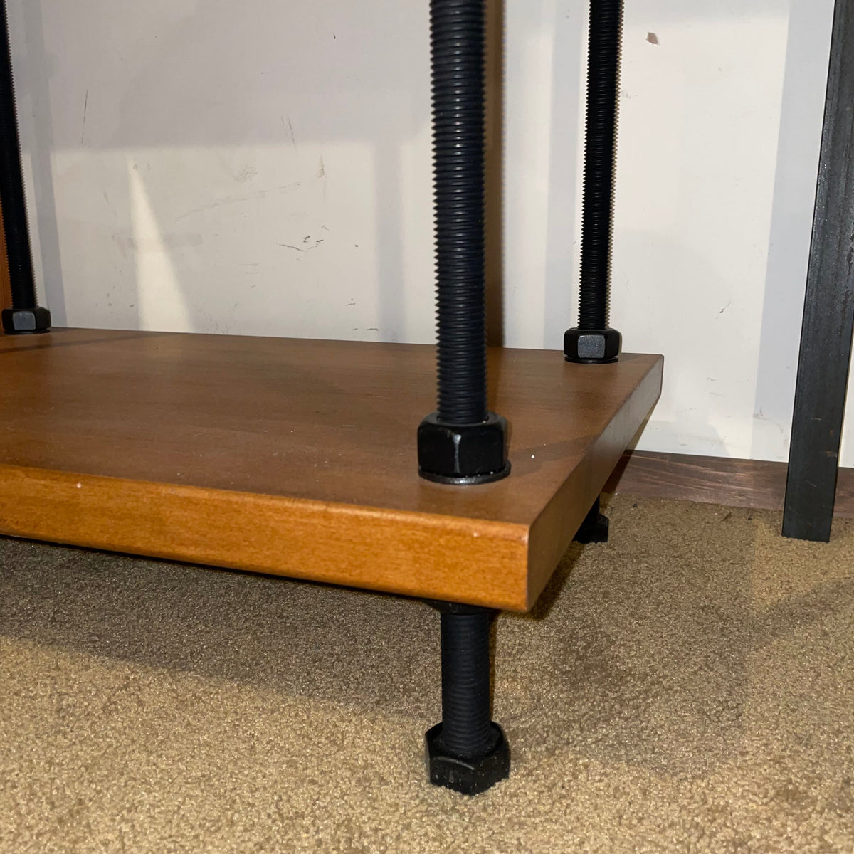4 Tier Industrial Adjustable Open Shelving