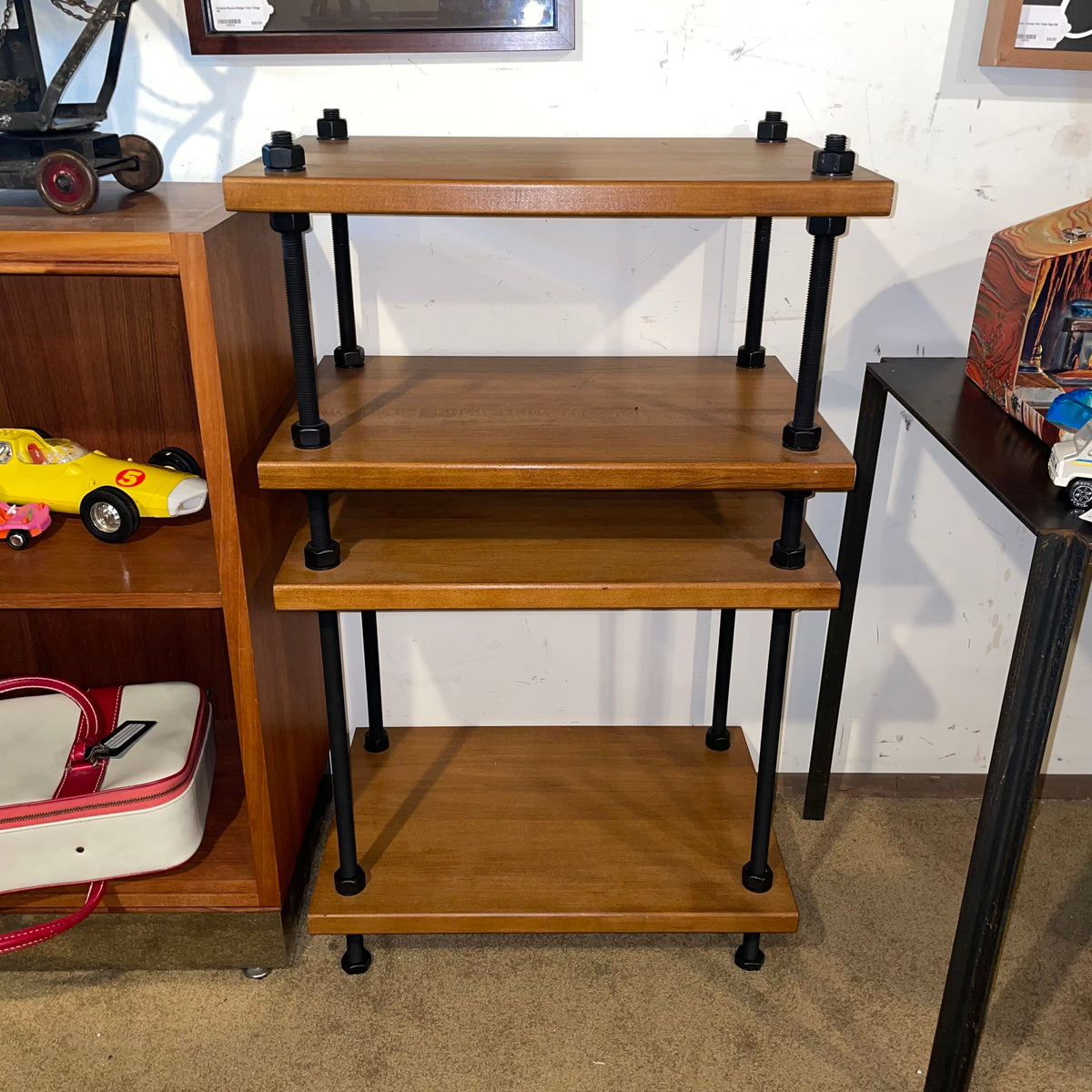 4 Tier Industrial Adjustable Open Shelving