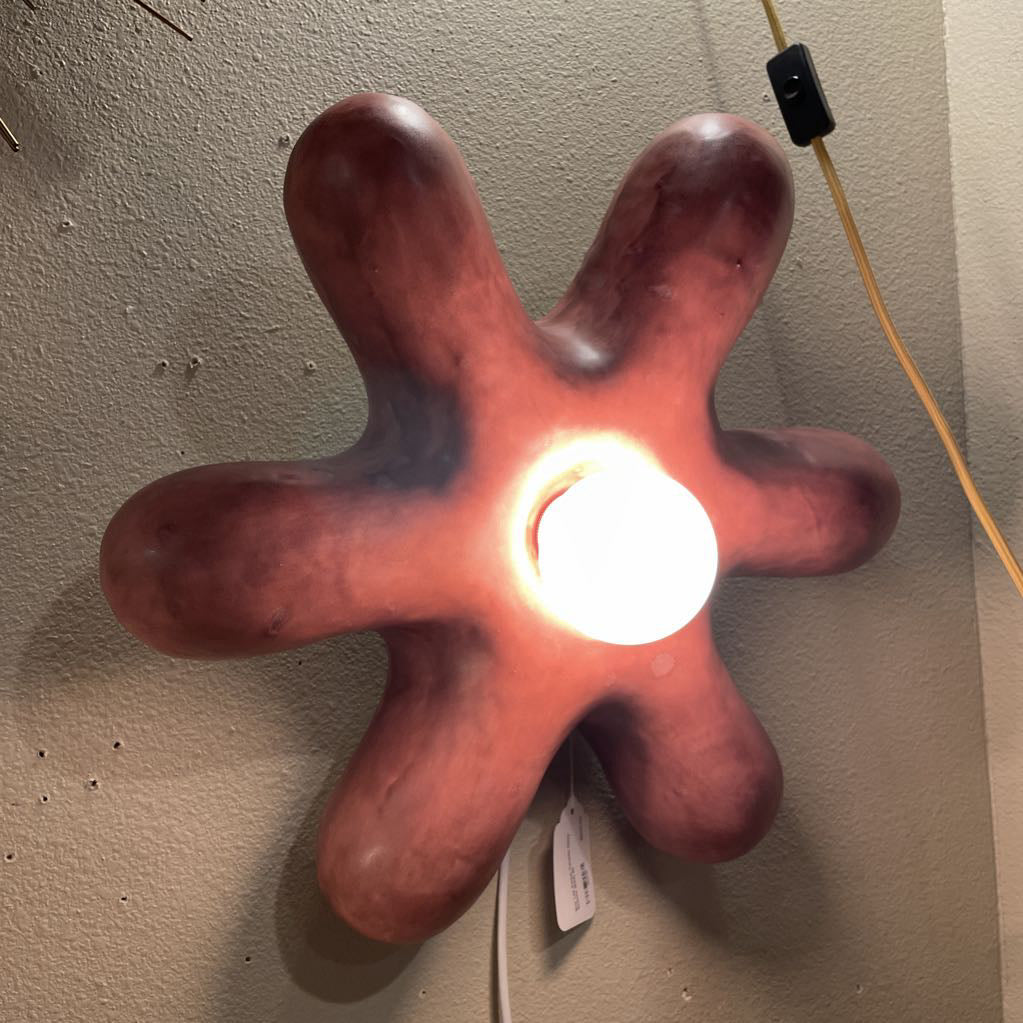 Eny Lee Parker Ceramic Daisy Sconce (Red)