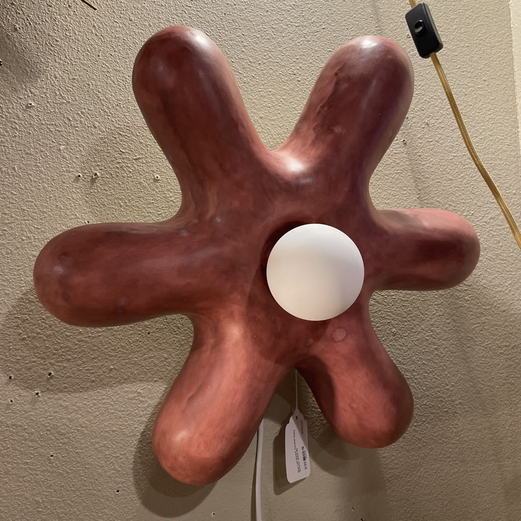Eny Lee Parker Ceramic Daisy Sconce (Red)