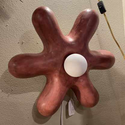 Eny Lee Parker Ceramic Daisy Sconce (Red)