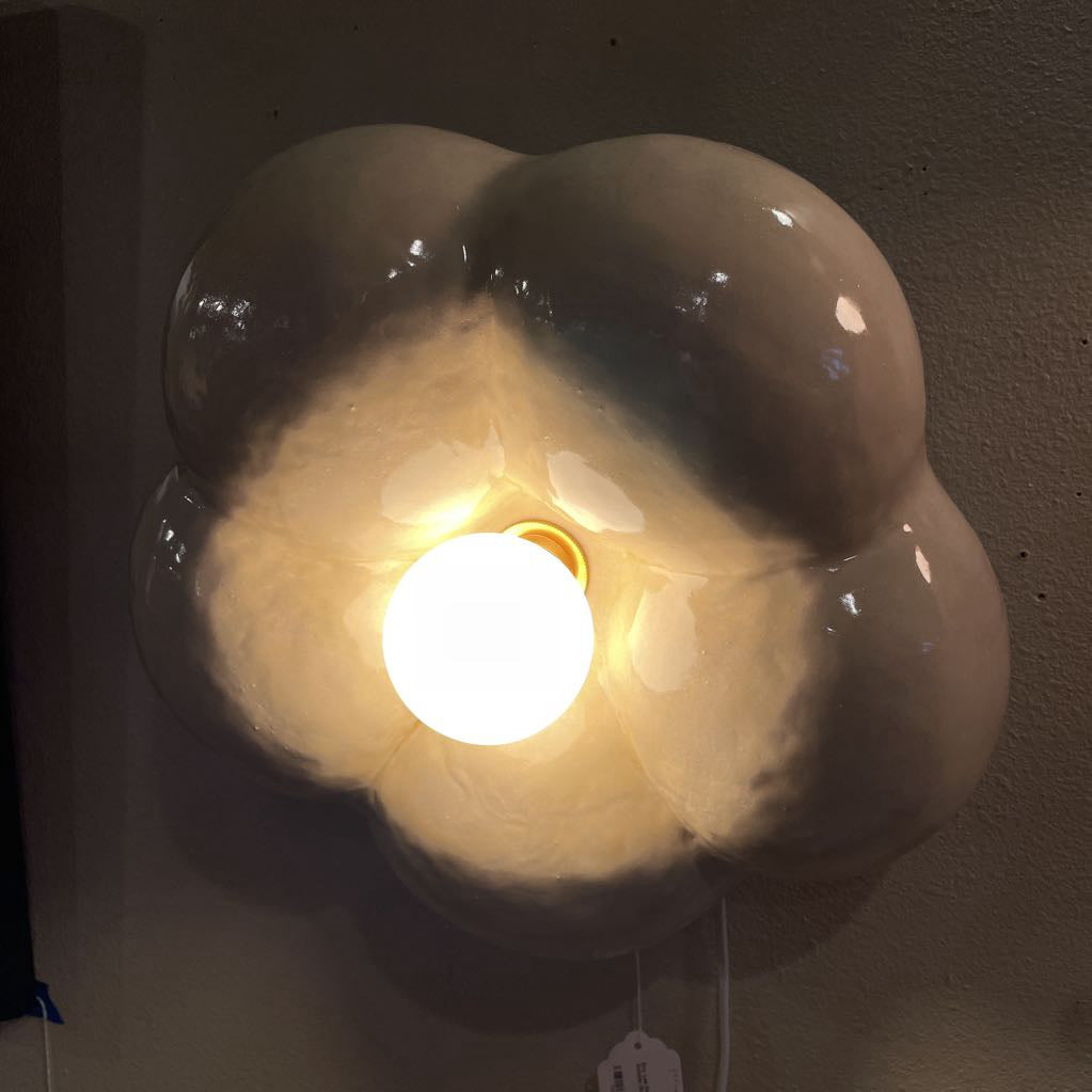 Eny Lee Parker Ceramic Daisy Sconce (Round)