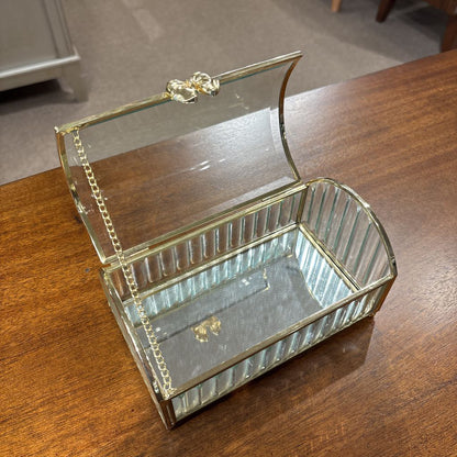Glass Box w/Bow