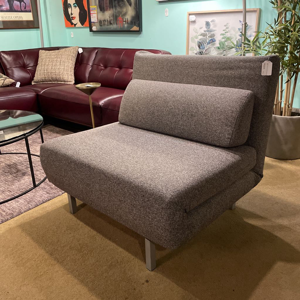 Mobital ISO Grey Swival Chair Bed