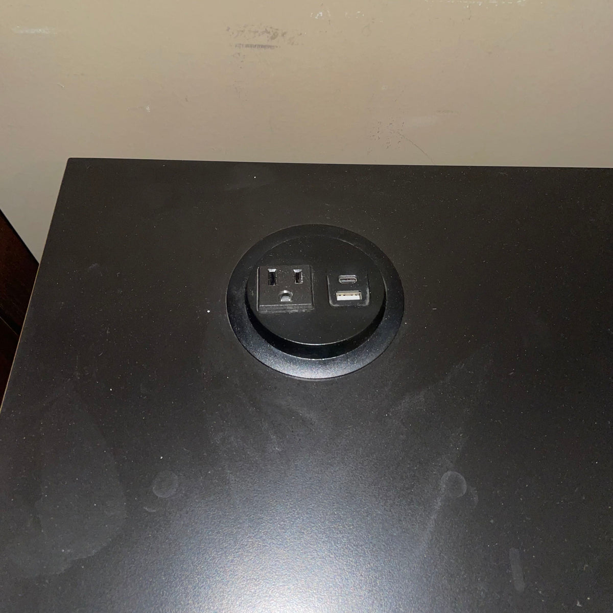 DWR Jarvis Black Adjustable Powered Desk