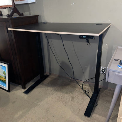 DWR Jarvis Black Adjustable Powered Desk