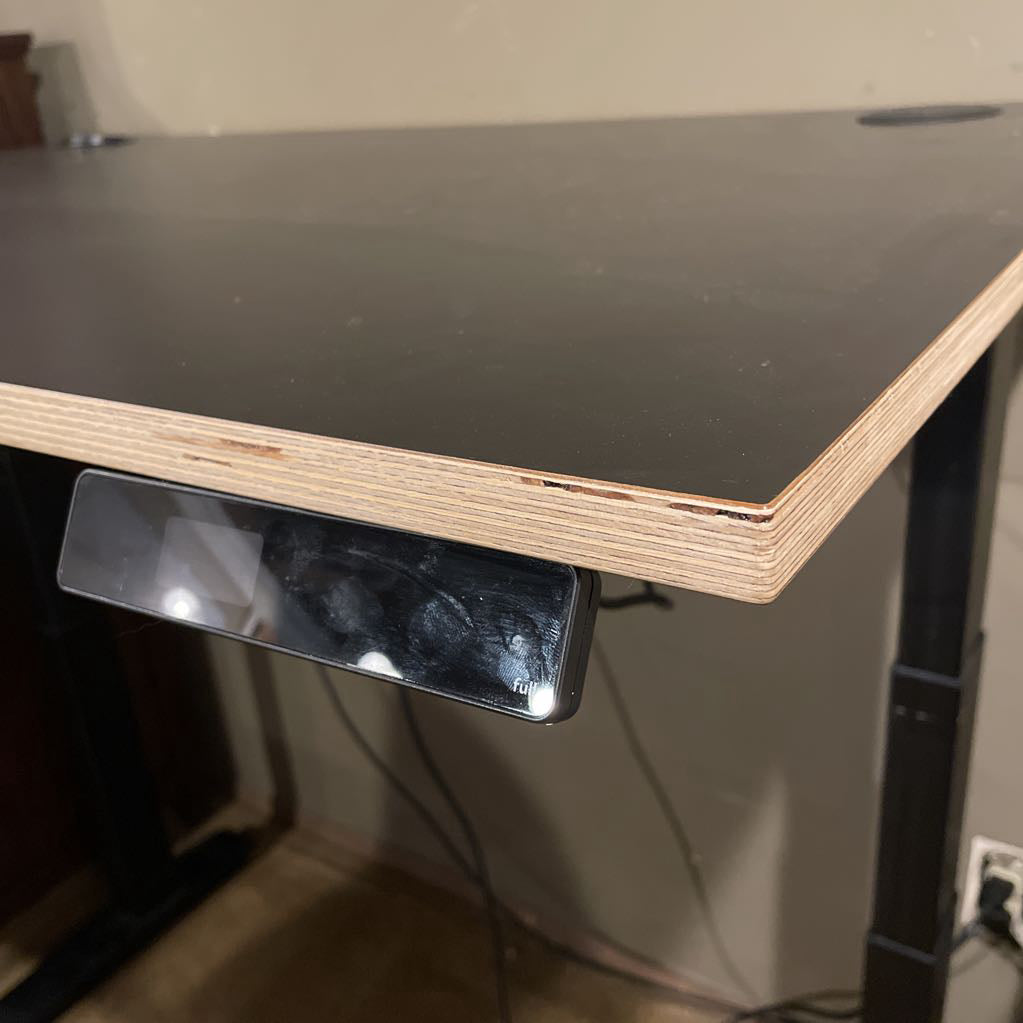 DWR Jarvis Black Adjustable Powered Desk