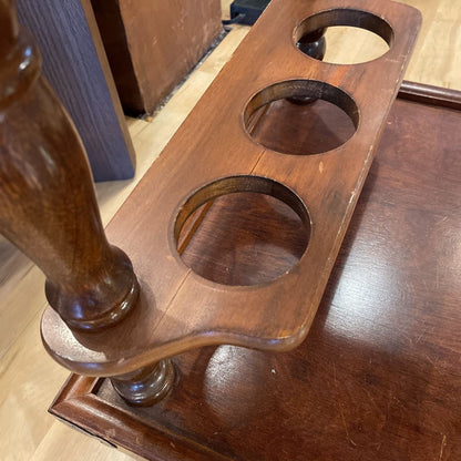 Vintage Wood Tea Cart C BAR CARTS