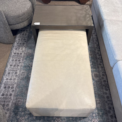 Lexington Sauna Cocktail Ottoman w/Slide Table U OTTOMANS