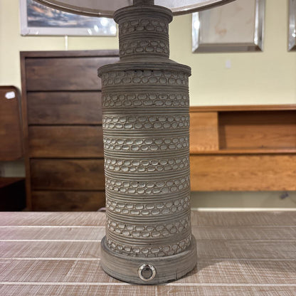 Patterned Column Bedside Table Lamps LAMPS
