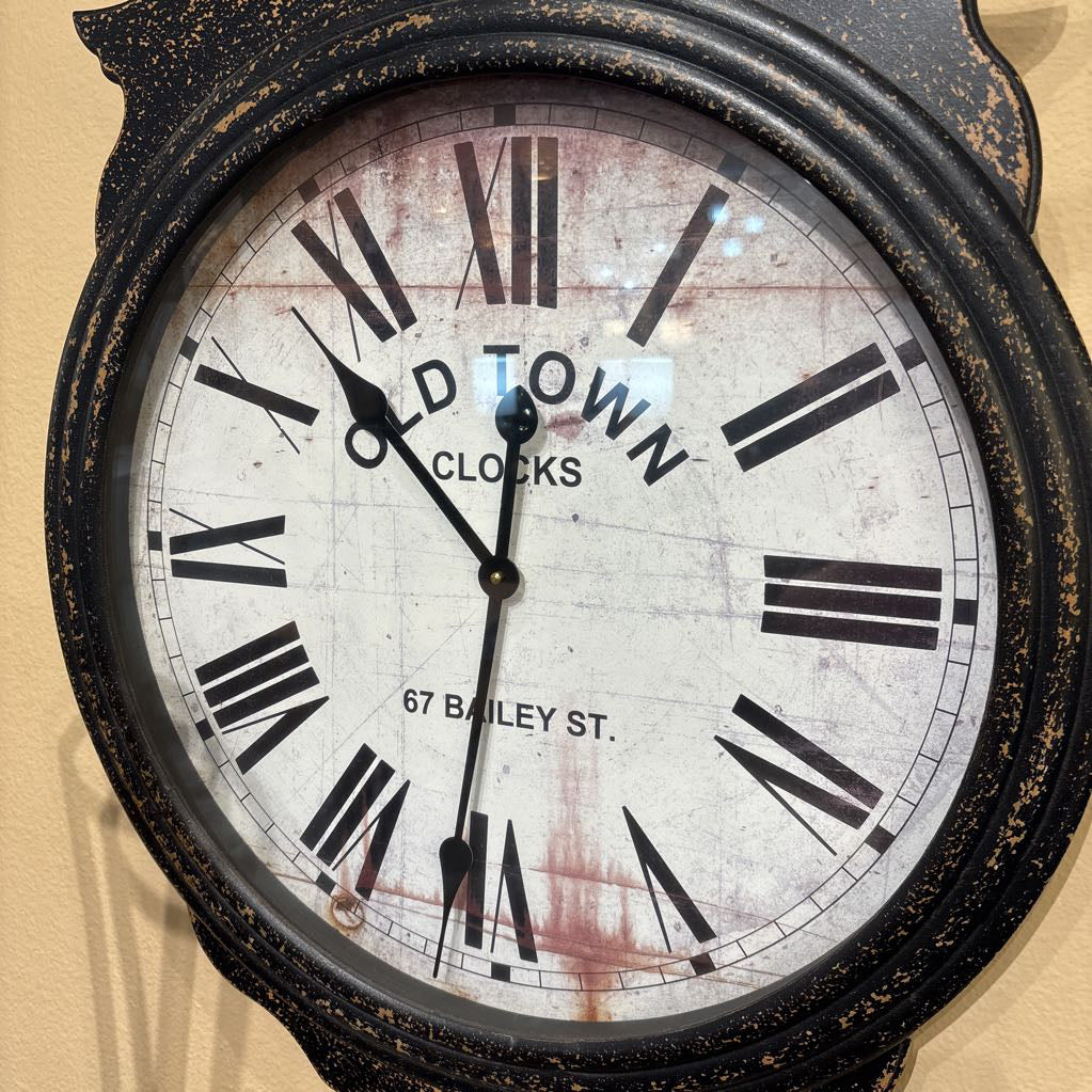 Vintage Style Hanging Wall Clock SMALLS