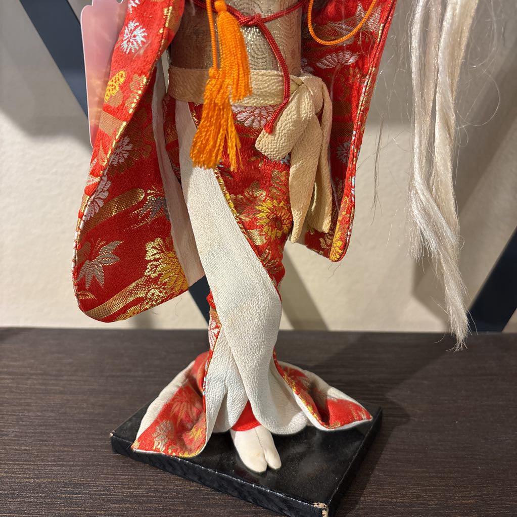 Vintage Nishi Doll w/Samurai Helmet SMALLS