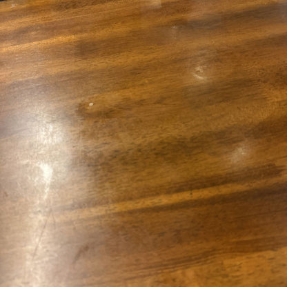 6 Piece Amber Wood Dining Set