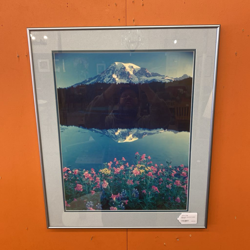 Signed ART WOLFE MT RAINIER Photo