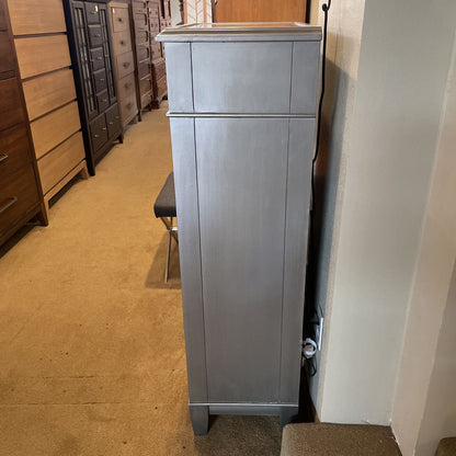 Silver and Mirrored Lingerie Chest