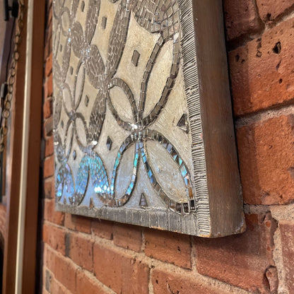 Silver Mirrored Rectangular Panel ART