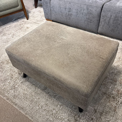 Light Brown Storage Ottoman