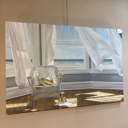 Beachside Window Canvas