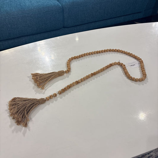 Natural Wool Bead Garland SMALLS