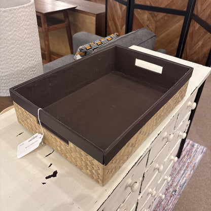 Woven Basket Tray SMALLS