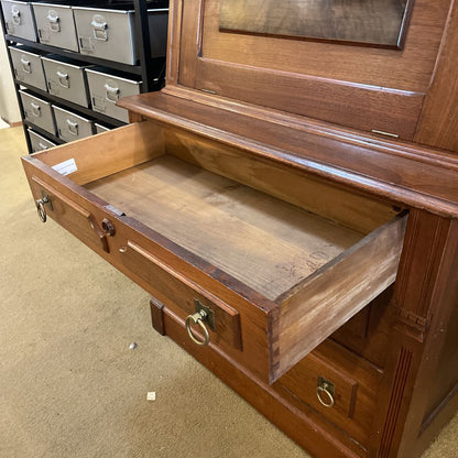 Vintage 3 Drawer Secretary Desk