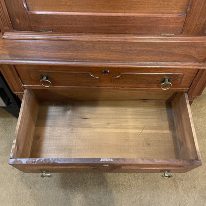 Vintage 3 Drawer Secretary Desk