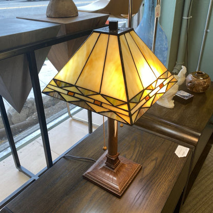 Small Tiffany Style Table Lamp