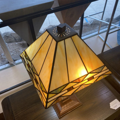 Small Tiffany Style Table Lamp