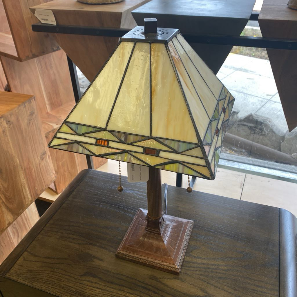 Small Tiffany Style Table Lamp