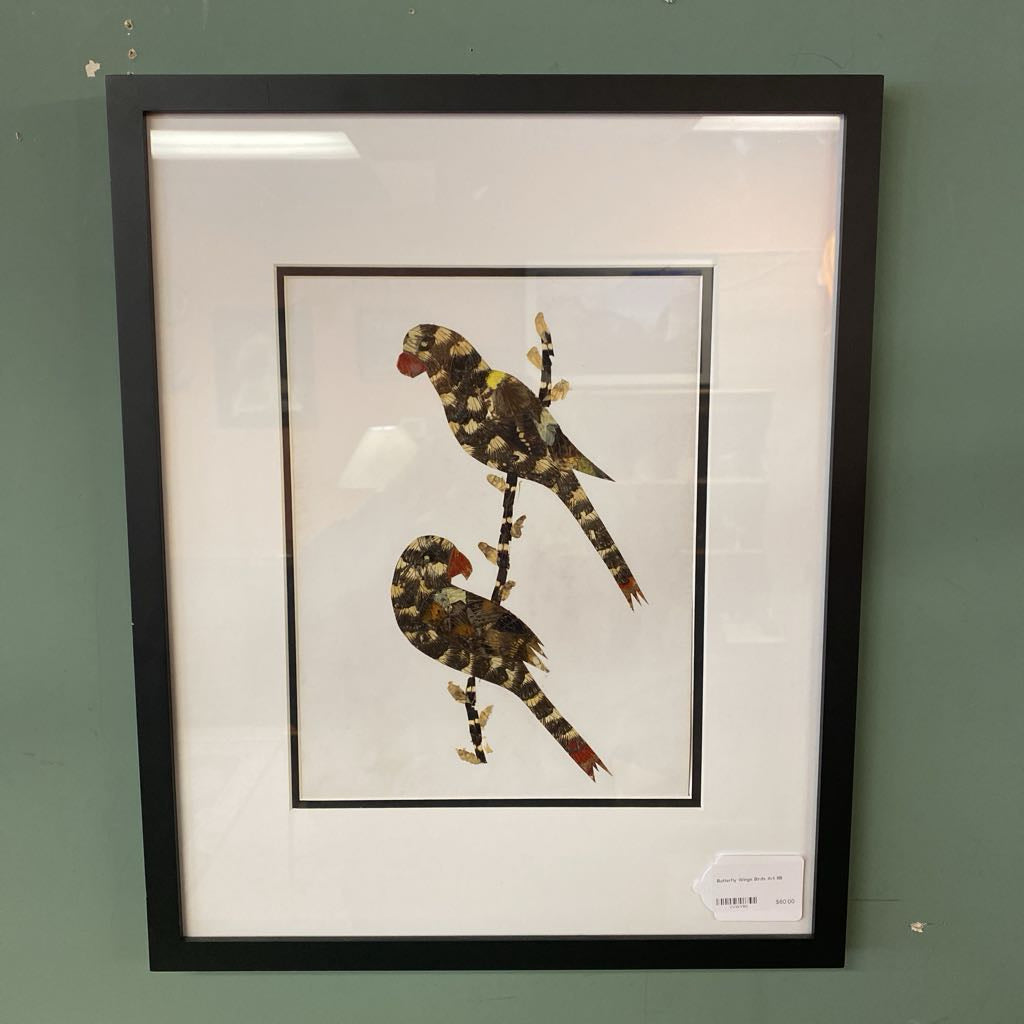 Butterfly Wings Birds Art