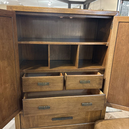 Traditional Wood Armoir C CABINETS