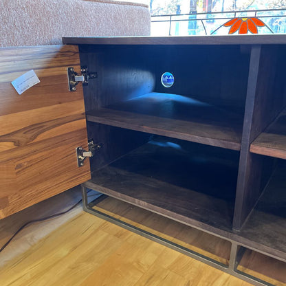 CB2 Congo Wood Media Console