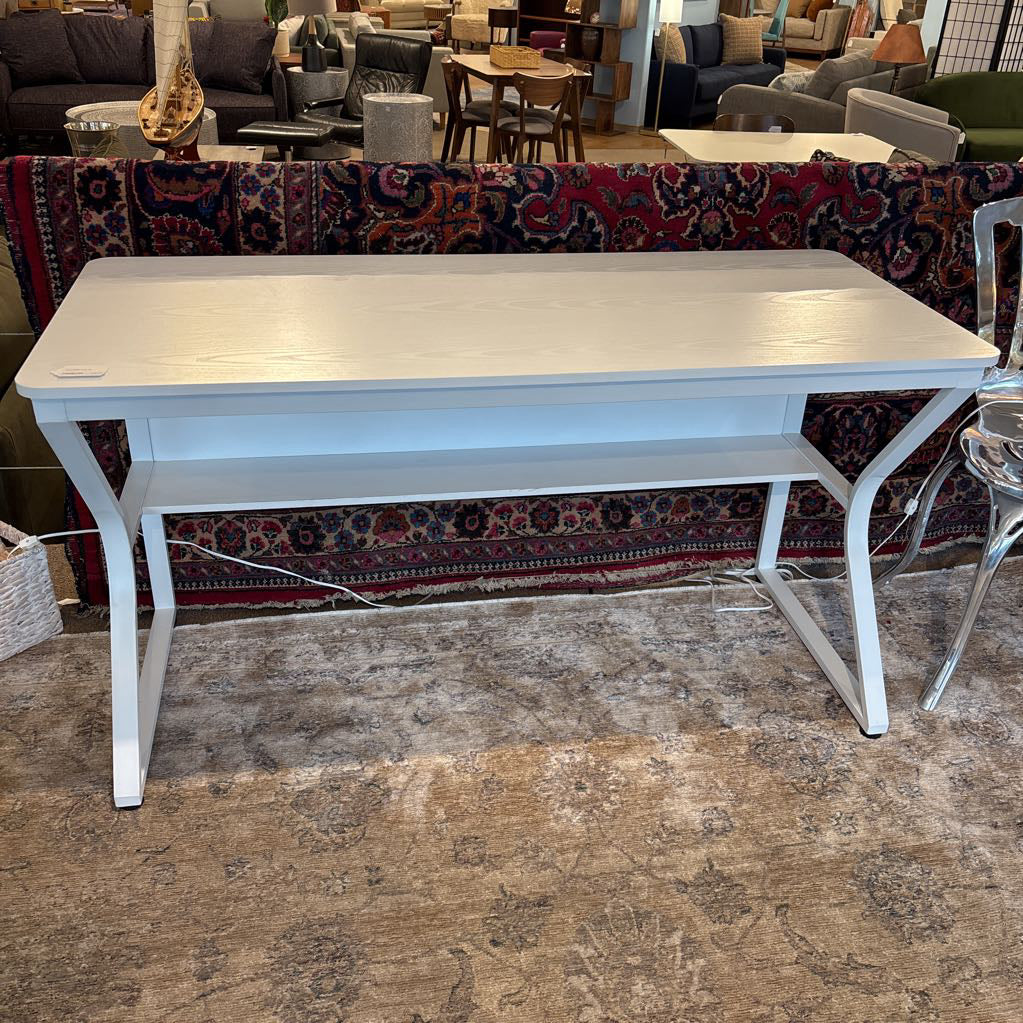 White Modern Desk