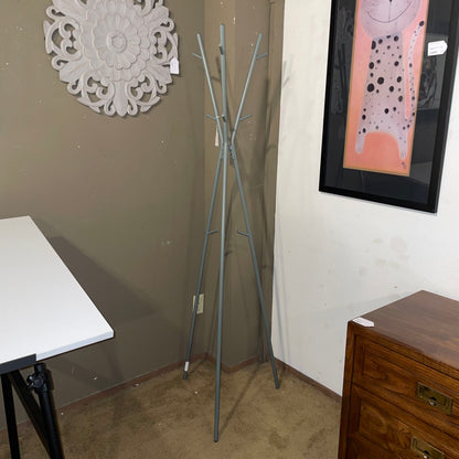 Green Metal Coat Tree SMALLS