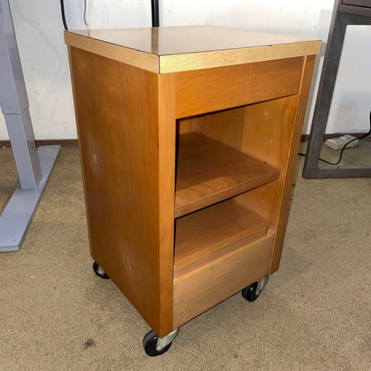 Formica 2 Shelf Wheeled Storage