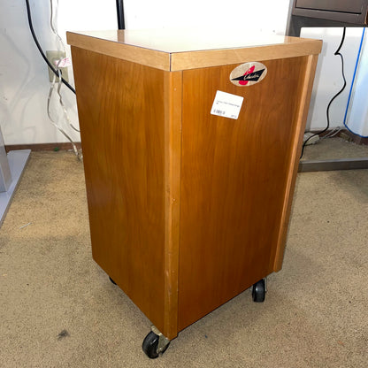 Formica 2 Shelf Wheeled Storage