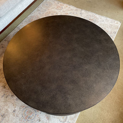 RH Bronze Metal Round Coffee Table