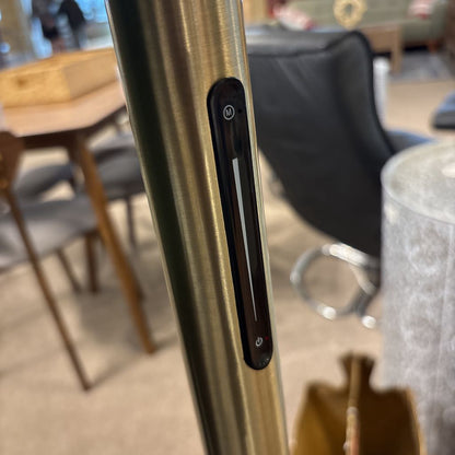 Brass Shade Smart Switch 3 Arm Arc Lamp
