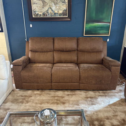 Brown Manual Recliner Sofa U SOFAS