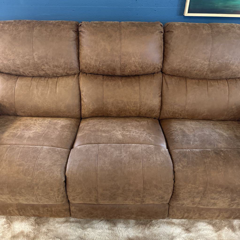 Brown Manual Recliner Sofa U SOFAS