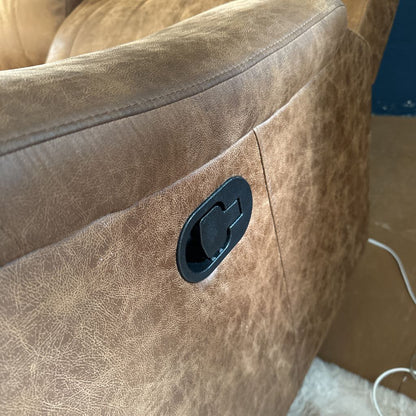 Brown Manual Recliner Sofa U SOFAS