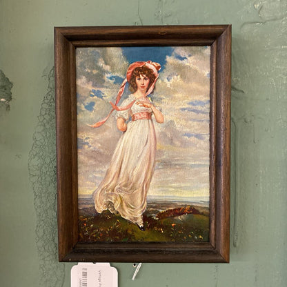 Vintage Painted Pinkie Art ART