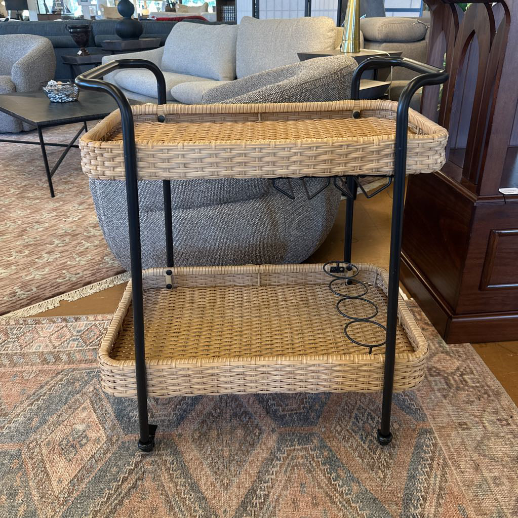 Wicker Barcart