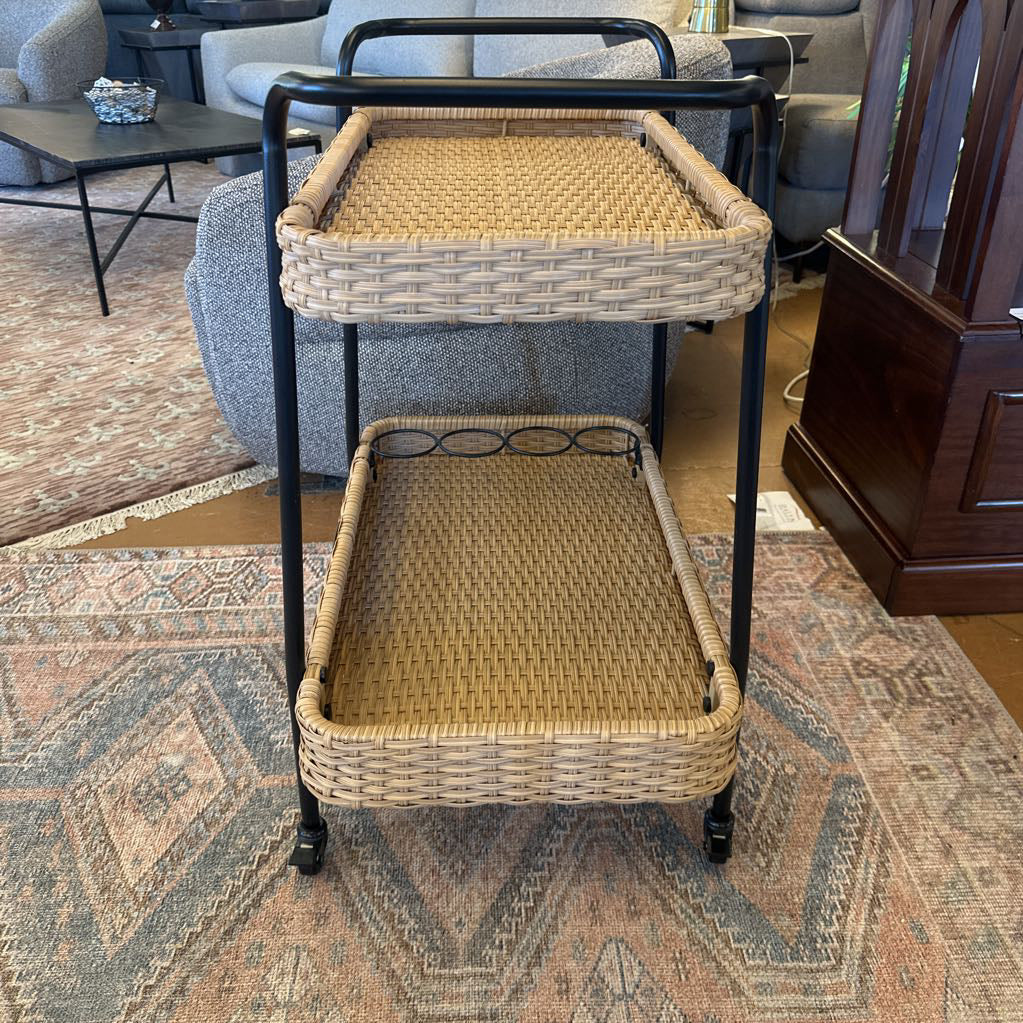 Wicker Barcart