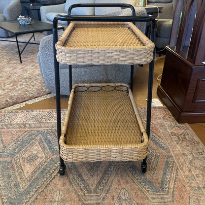 Wicker Barcart