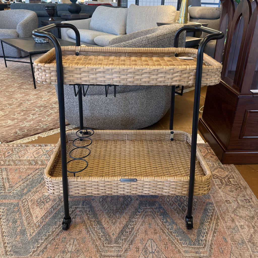 Wicker Barcart