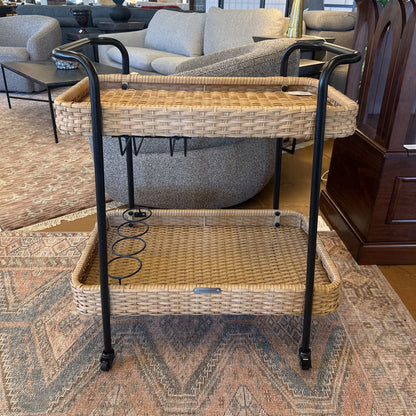 Wicker Barcart