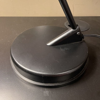 Round Shade & Base Black Desk Lamp LAMPS