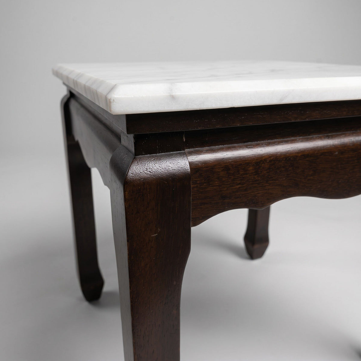 Low Square Marble Table C SIDE TABLES