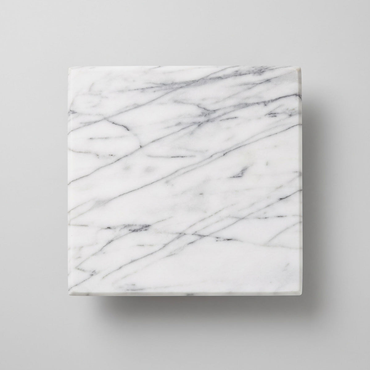 Low Square Marble Table C SIDE TABLES